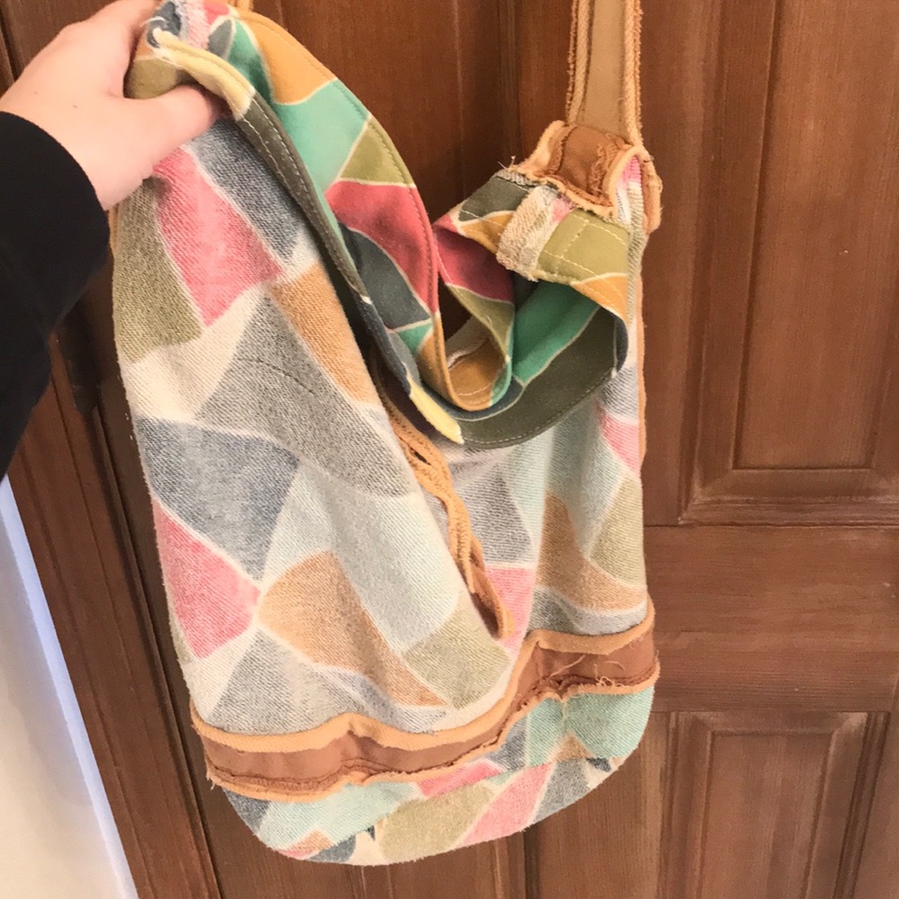 Quiksilver Multicolor Patchwork Bag